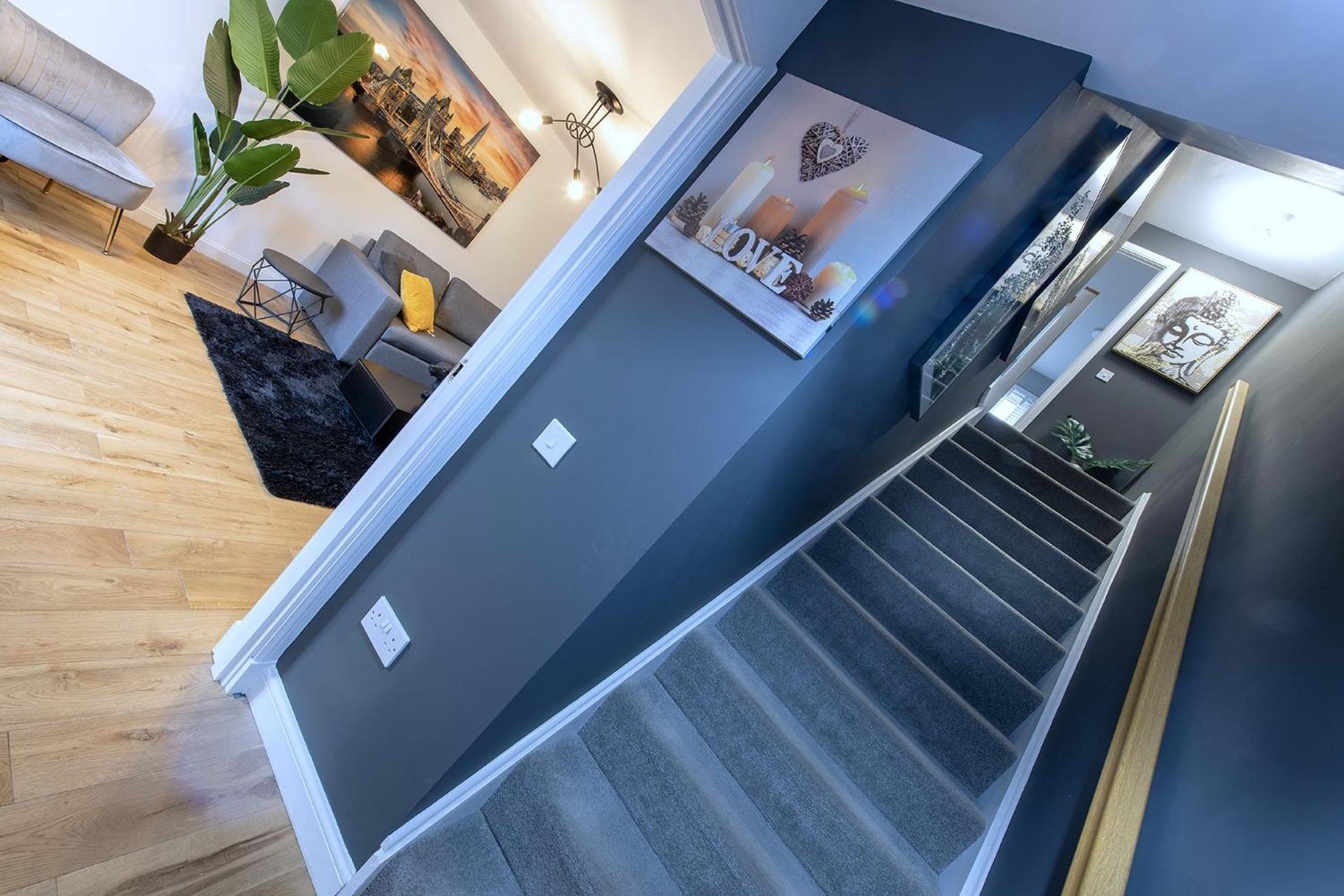 Edinburgh Luxury 4 Bedroom Townhouse With Free Parking Dış mekan fotoğraf